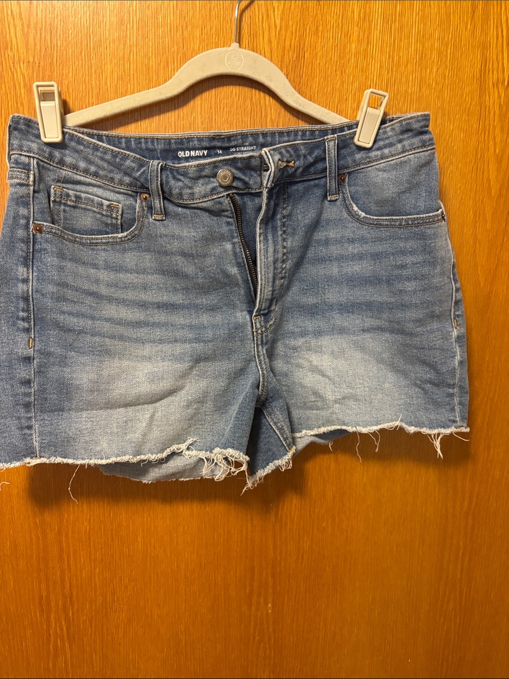 Old Navy High Rise OG Straight Secret Pocket Smooth Shorts 3inch inseam size 14